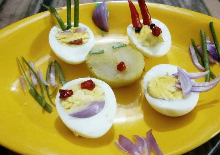 Simple Way to Make Award-winning Boiled egg teddies