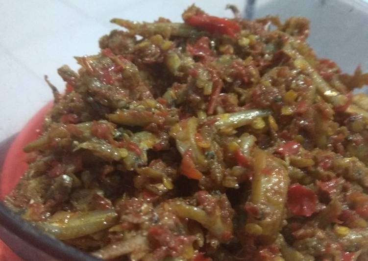 Resep Sambel Cumi kering Teri, Lezat