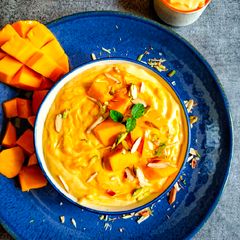 A picture of Mango Shrikhand/ Aamrakhand.