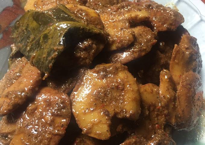 Rendang jengkol anti bau