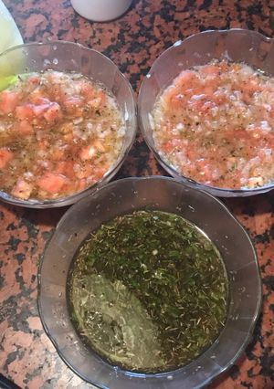 Una foto de Chimichurri para carnes con y sin picante