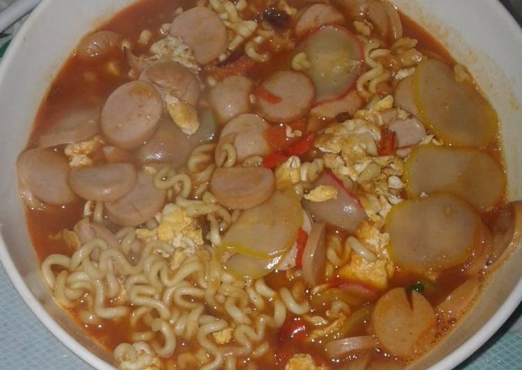 Bumbu mengolah Seblak Samyang Curry yang Enak