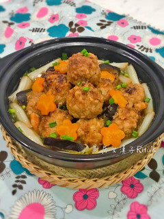 紅燒獅子頭 的食譜成品照片