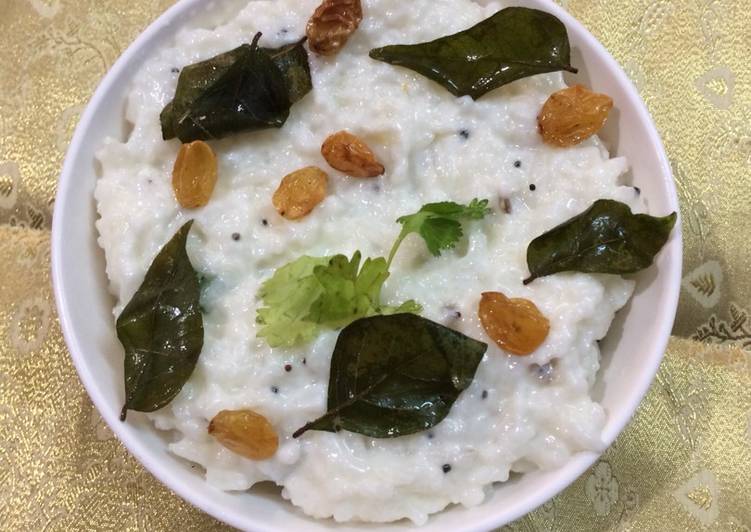 Simple heavenly curd rice