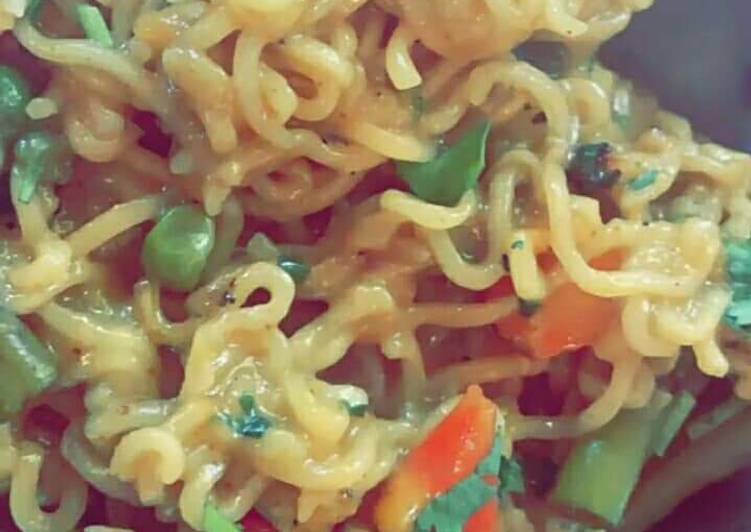 Recipe of Homemade Peas maggi