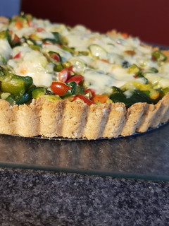 Una foto de Masa de harina de avena para tartas saladas
