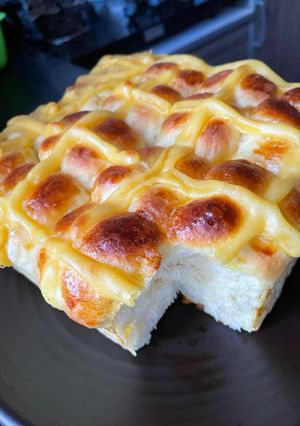Gambar Roti kentang kastard