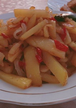 Foto resep Tumis Kentang Sederhana