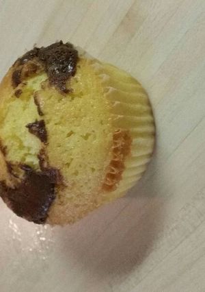 Nutellás muffin recept fotója