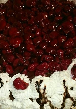 Fekete-erdő torta recept fotója