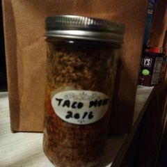 A picture of Canned Ground Beef Taco Meat.
