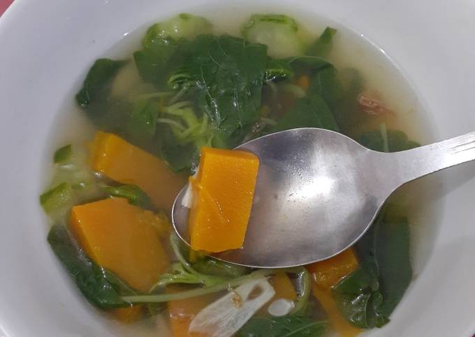 Resep Sayur Bening Labu Kuning Oleh Widya Lestari Cookpad 