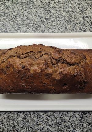 Una foto de Budín húmedo de banana