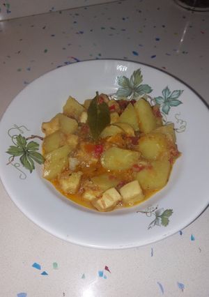 Una foto de Guisado de potón