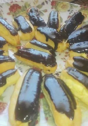 Ekler fánk recept fotója