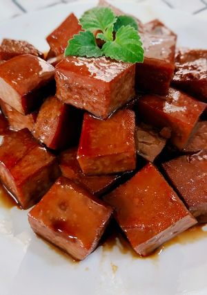 懶人版滷豆干 不用炒香!｜冰箱常備菜 的食譜成品照片