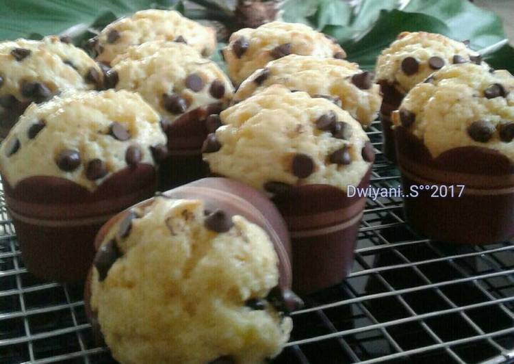 Resep Choco Vanilla Muffin Anti Gagal