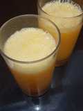 Jugo de mango y naranja
