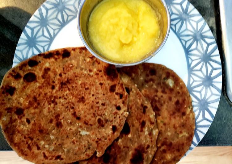 Recipe of Any-night-of-the-week Yummiest healthiest PARANTHA