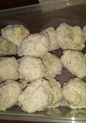 Foto resep Bakso Ayam Keto simpel