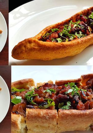 A picture of Pide with a Chinese Twist.