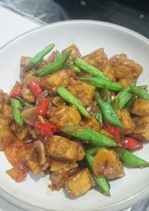 Foto resep Tempe Buncis Manis