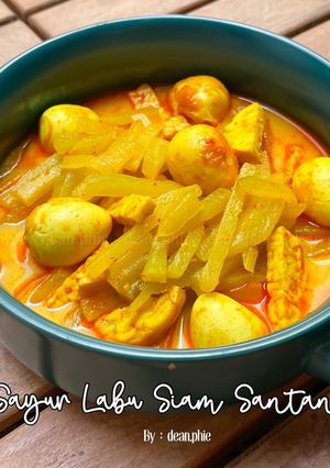 Foto resep Sayur Labu Siam Santan