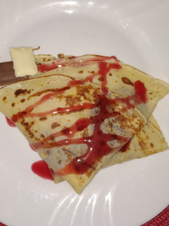 Una foto de Crepes chocolacticos