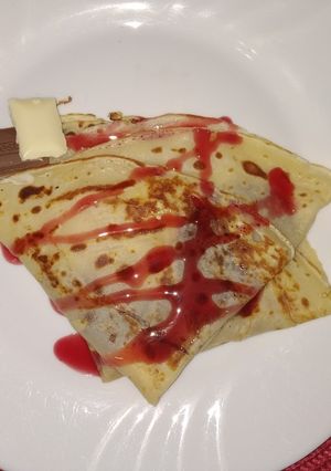 Una foto de Crepes chocolacticos