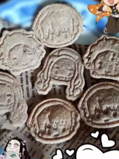 Hình của món Bánh quy yến mạch mix bột mì nguyên cám.