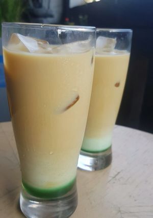 Foto resep Es Kopi Pandan