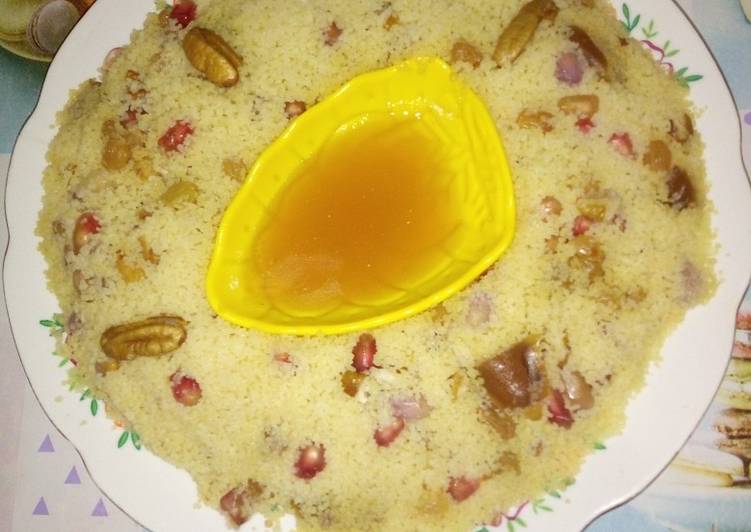 Comment Cuisiner Délicieux couscous où bien une seffa