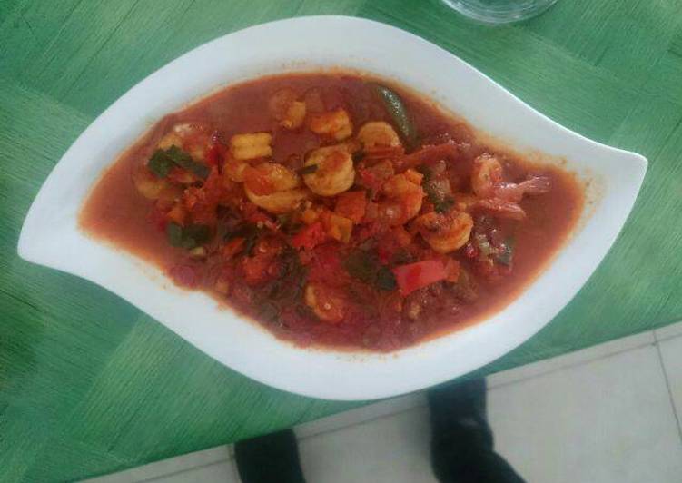 Cara Gampang Membuat Udang balacan :by chef obet yang Lezat