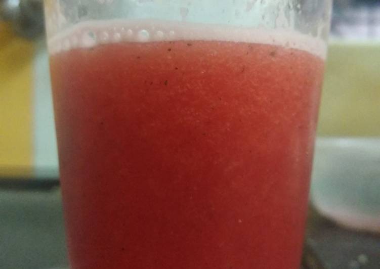 Step-by-Step Guide to Prepare Favorite Watermelon juice