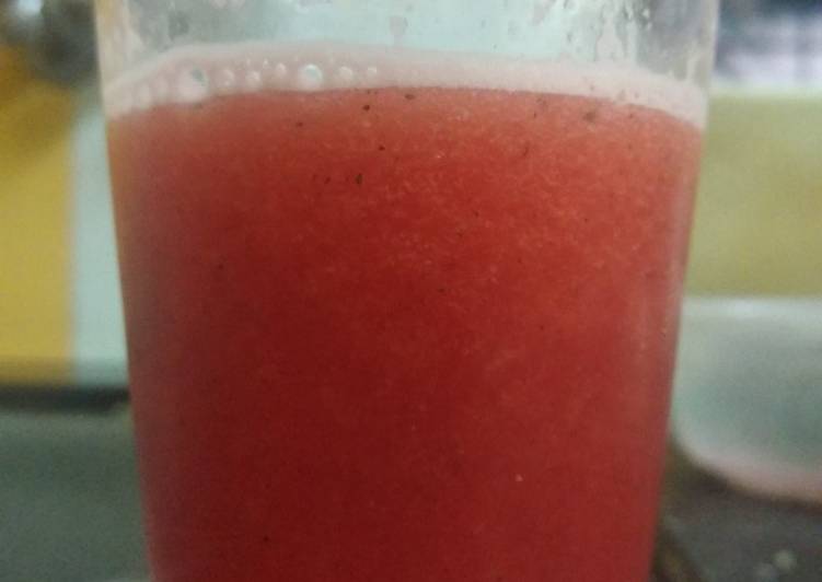 How to Make Homemade Watermelon juice