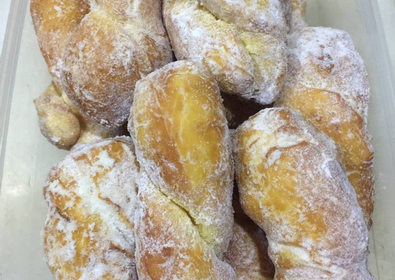Donut pintal labu kuning