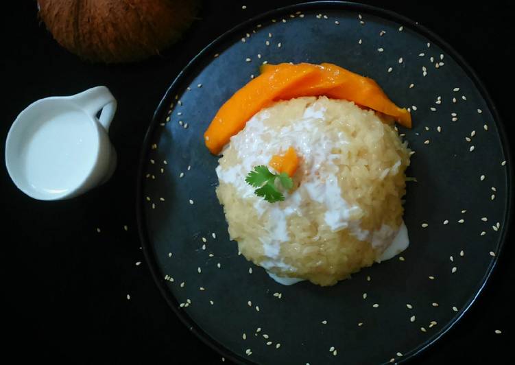 Easiest Way to Prepare Award-winning Mango and Coconut Sticky Rice