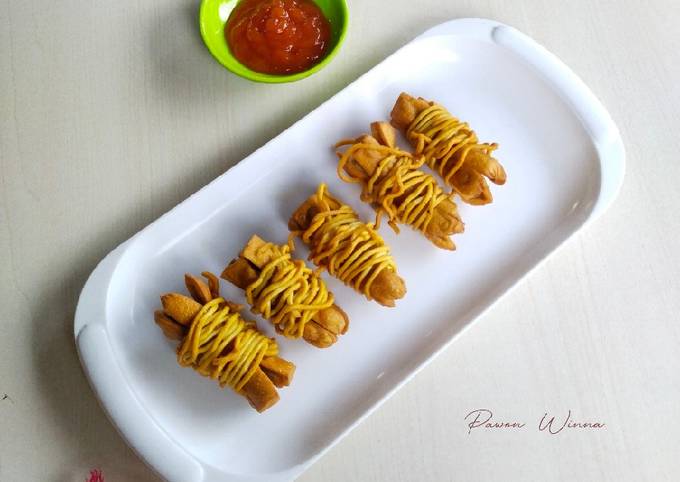 Resep 492 Sosis Gulung Mie Oleh Pawon Winna Cookpad