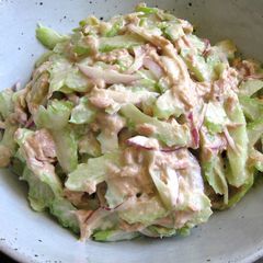 A picture of Celery & Tuna Mayo Salad.