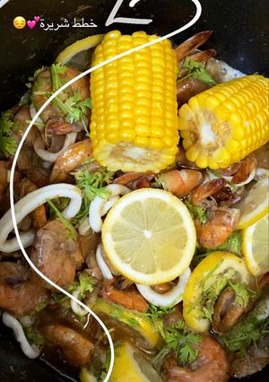 صورة لوصفة مأكولات البحرية 🍤🤭