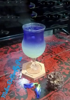 Foto resep Melon Butterfly Pea