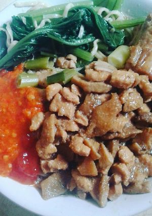 Foto resep Mie ayam simple nyuuuss 😍😘😋