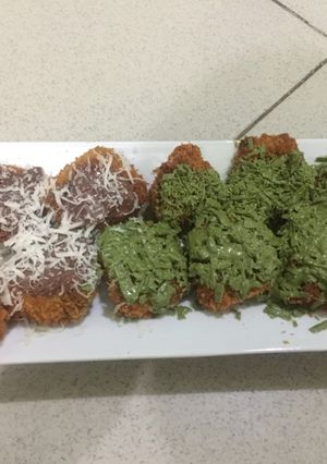 Foto resep Banana nuget green tea