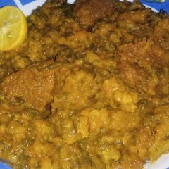 A picture of Shaljam Palak Gosht.