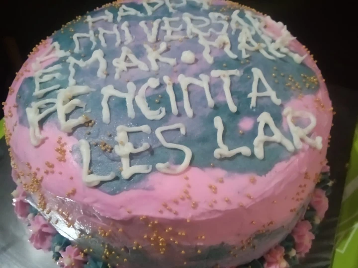 Cara Mudah Membuat Resep  Cake ultah simpel #MmAnna2022🎂🍭🍩 yang Bisa Manjain Lidah, Bikin Ketagihan