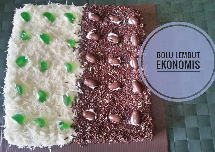Sponge cake - Bolu Lembut Eknonomis