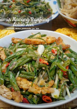 Foto resep " Tumis Kacang Panjang Lokio Teri "