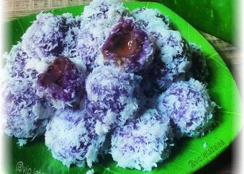 Resep Populer Klepon Ubi Ungu ala Violet Azalea Enak Sederhana