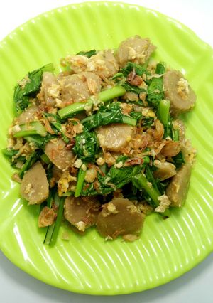 Foto resep Cah Sawi Baso