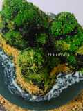 77. Chocolate Truffle Island Cake